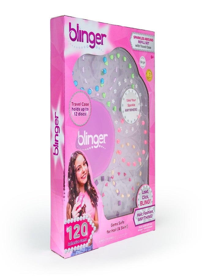 blinger® Sparkles Abound Refill Set with Travel Case - Image 2